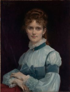 Miss Fanny Clapp portréja alkotó: Alexandre Cabanel