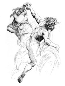 Study for The Triumph of Flora, 1880-1882. alkotó: Alexandre Cabanel