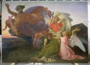 Mózes halála, 1851 (lásd még: 225067) alkotó: Alexandre Cabanel
