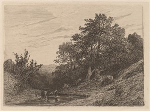 Terjed a patakban alkotó: Alexandre Calame