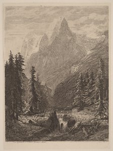 Hegyi rét alkotó: Alexandre Calame