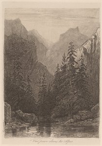 Az Alpokban készült kilátás alkotó: Alexandre Calame