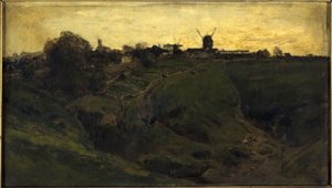 A Montmartre északnyugati oldala alkotó: Alexandre Defaux