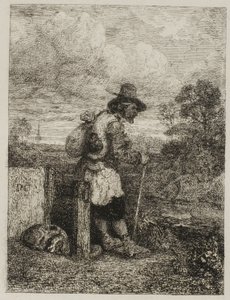 Könyörgés alkotó: Alexandre Gabriel Decamps
