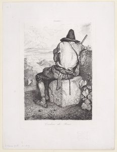 Disznótartó, 1843. alkotó: Alexandre Gabriel Decamps