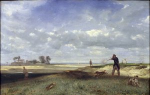 A vadászat, 1847 alkotó: Alexandre Gabriel Decamps