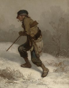 Az orvvadász, 1847 körül alkotó: Alexandre Gabriel Decamps