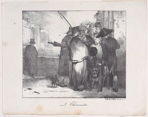 A hőmérő, 1823. alkotó: Alexandre Gabriel Decamps