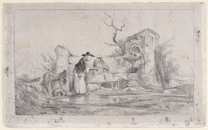 A mosónők, 1833-38. alkotó: Alexandre Gabriel Decamps
