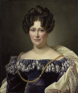 Johanna Henriette Engelen (1789-1878), Daniel Francis Schas második felesége alkotó: Alexandre Jean Dubois Drahonet (signed by artist)