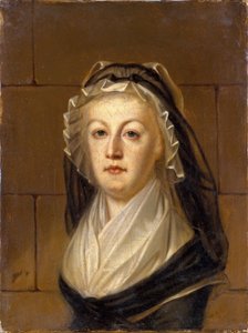 Marie Antoinette a Conciergerie-ben, c. 1793.