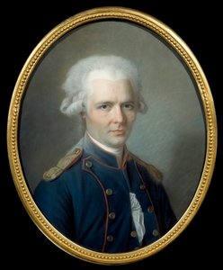 Pierre Choderlos de Laclos francia író portréja (1741-1803) Aleksander Kucharskinak (1741-1819) tulajdonított pasztellfestmény. 18. századi V. 0,55x0,45 m Amiens, musee de l