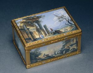 Téglalap alakú doboz, 1840-50 körül alkotó: Alexandre Leferre