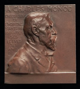 Alexandre-Charles Monod, 1843-1921, sebész [előlap], c. 1906.