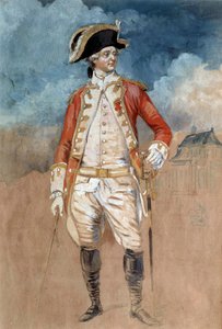 Louis Stanislas Xavier francia, Provence grófjának (1755-1824) (1755-1824) Alexandre Moitte akvarellje (1750-1828) 18. századi Amiens, Musee de Picardie egész alakos portréja alkotó: Alexandre Moitte