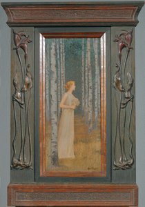 A woman passing (festmény vászonra)