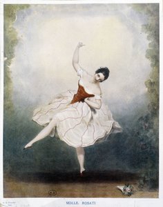 Klasszikus tánc: Miss Rosati 1848-ban alkotó: Alexandre de Valentini