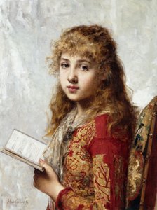 Elmélkedés, alkotó: Alexei Alexevich Harlamoff