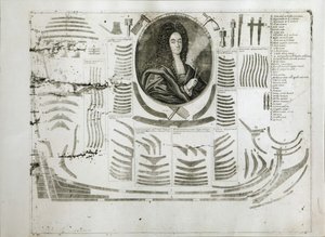 Ivan Mihajlovics Golovin portréja 1680-1737, 1717-1720 között