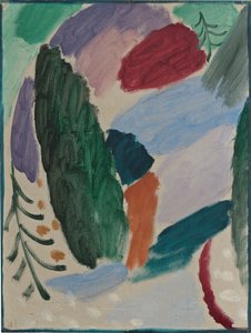 Fagyos nap, 1915. alkotó: Alexej von Jawlensky