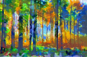 Forest,2020,(vegyes technika)