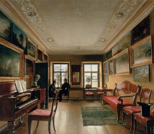 Egy kastély belseje, 1830-as évek