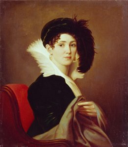 Maria Petrovna Buyalskaya portréja, 1824 alkotó: Alexei Yegorovich Yegorov