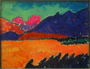 A völgy - Murnau alkotó: Alexej von Jawlensky
