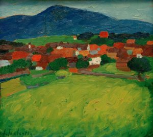 Murnau falu alkotó: Alexej von Jawlensky