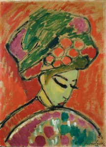 Turbános lány alkotó: Alexej von Jawlensky