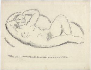 fekvő akt alkotó: Alexej von Jawlensky