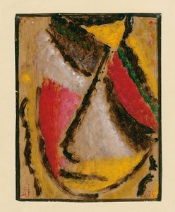 Meditáció, 1934 alkotó: Alexej von Jawlensky