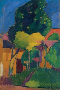 Murnau, 1908 alkotó: Alexej von Jawlensky