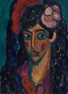 spanyol nő alkotó: Alexej von Jawlensky