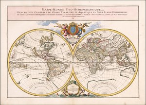 Alexis-Hubert Jaillot 1699-es világtérképe