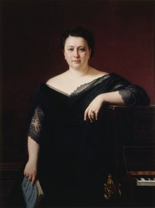 Marietta Alboni operaénekesnő portréja 1826-1894, 1870.