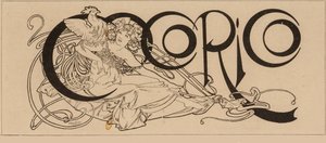 Cocorico magazin címe, 1898.
