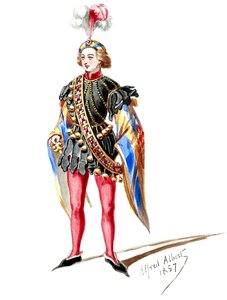 Halévy - La magicienne - jelmezmodellek Alfred Albert által - 09. Page. Nyolc statiszta (retusálva)