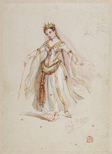 Halévy - La magicienne - jelmezmodellek: Alfred Albert - 10. tündérek, női kórus