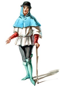 Halévy - La magicienne - jelmezmodellek: Alfred Albert - 15. Paysan (retusálva)