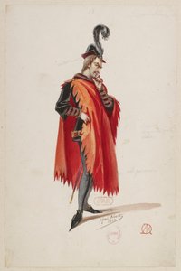 Halévy - La magicienne - jelmezmodellek Alfred Albert - 18. (Stello de Nici), M. Bonnehée