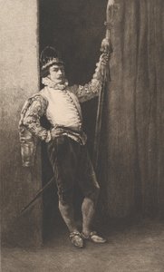 Halbardier, 1895. alkotó: Alfred Boilot
