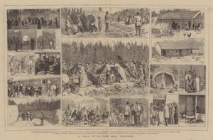 Utazás a komlószedőkkel alkotó: Alfred Chantrey Corbould