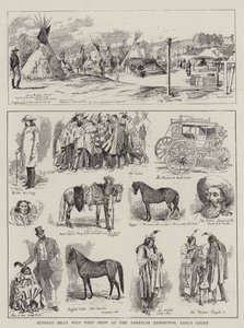 Buffalo Bill vadnyugati bemutatója az amerikai kiállításon, Earl