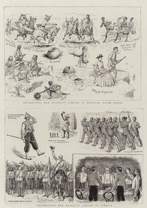 Őfelsége jubileumának ünneplése alkotó: Alfred Chantrey Corbould