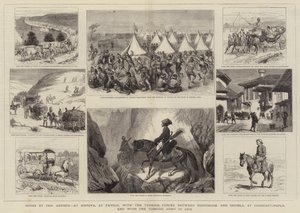 Művészeink feljegyzései Sistovában, Pavolóban, a török erőkkel Rustchuck és Shumla között, Konstantinápolyban és a török hadsereggel Ázsiában alkotó: Alfred Chantrey Corbould