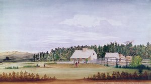 Mania állomás, Wairarapa, Új-Zéland alkotó: Alfred Chapman