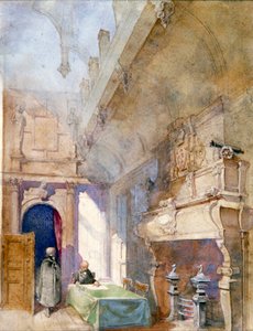 „Salle-a-Manger, Charterhouse”, London, 1913 alkotó: Alfred Charles Conrade
