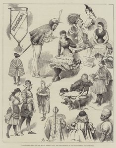 Fancy-Dress bál a Royal Albert Hallban a Bolingbroke Pay Kórház javára