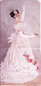 Angelica Catalani (1780-1845), Il Fanatico, 1824 (wc) alkotó: Alfred Edward Chalon